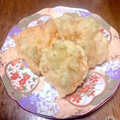 kototuru's cooksnap of when they made ＊たこと紅しょうがのかき揚げ＊.