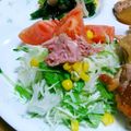 クックI7I5L1☆'s cooksnap of when they made 青じそさっぱりサラダ.