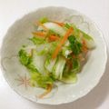 くまやっこ's cooksnap of when they made すぐできる！♡白菜とにんじんの浅漬け♡.