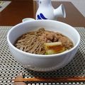 ダイナマイト漆黒's cooksnap of when they made 鴨そば.
