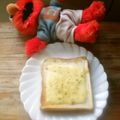 花時計咲いた's cooksnap of when they made 柚子胡椒マヨチーズトースト.