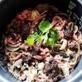 ＮＦＲの南仏キッチン's cooksnap of when they made 赤ワインとベーコンのおもてなし炊込みご飯.