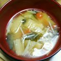 あ～ちゃんさ～ちゃん's cooksnap of when they made ほっこり優しい♡おばあちゃんのお味噌汁♡.