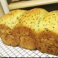 あきVJOA42's cooksnap of when they made 小松菜のふわふわ食パン.