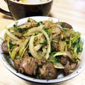 あーゆ♡'s cooksnap of when they made 砂肝のスタミナ炒め.