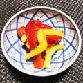 ☆あいちゃん's cooksnap of when they made 塩酒粕で旨♪パプリカのバルサミコ酢漬け.