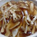 レオミウ's cooksnap of when they made 簡単！レンジできのこのあんかけ豆腐♫.