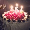 ぱちぱちの日's cooksnap of when they made *クリスマス☆苺のデコレーションケーキ♪.