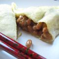 cookpading's cooksnap of when they made ♡　納豆オムレツ　♡.
