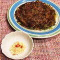 なつき☆ミ's cooksnap of when they made お好み焼きに☆マヨラー油.