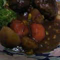 ニャ〜子♪'s cooksnap of when they made 我が家の煮込みハンバーグ.