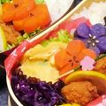 おぴろさん's cooksnap of when they made 手毬麩消費★冷凍OKのカラフル卵焼き♡.