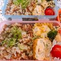 928るびすけ☆☆'s cooksnap of when they made 大葉とかにかまの彩り玉子焼き.