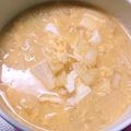 竹輪軍曹's cooksnap of when they made 卵入り あんかけ豆腐汁 お吸い物.