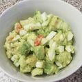 料理も少し頑張ります's cooksnap of when they made アボカドとたまごのサラダ.