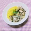 まあまま☆0403's cooksnap of when they made 牛肉ときのこのクリームソテー.