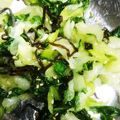 あじゅなつママ's cooksnap of when they made 葉っぱごとセロリと塩昆布の和え物.