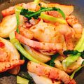 クックYMMUKC☆'s cooksnap of when they made 焼きかぶとベーコンのシーザーサラダ.