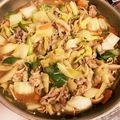 クックCCPQYF☆'s cooksnap of when they made 豚バラと白菜、きのこのピリ旨中華炒め.