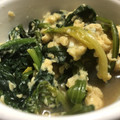 よりこたん's cooksnap of when they made ほうれん草の卵とじ.