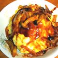chami☆tk's cooksnap of when they made ライスは炊飯器で♪簡単デミのオムライス♡.