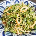 ☆Rionちゃん☆'s cooksnap of when they made 竹輪と水菜のゴマたっぷりサラダ.