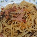 介心庭's cooksnap of when they made とろろ昆布と塩昆布「ダブルこんぶ」パスタ.