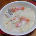 しょみ一's cooksnap of when they made フライパンで簡単！白菜と鶏のクリーム煮♡.