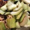 ゆせりた18's cooksnap of when they made チンゲン菜の炒め物☆中華料理店の味.