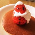 のんたん04's cooksnap of when they made ホイップ「マリーム®」でサンタパンケーキ.