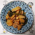 NAOばあさん's cooksnap of when they made 鶏肉と白菜のチゲ鍋♪簡単.