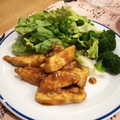 よこ★しま's cooksnap of when they made むね肉しっとり＊鶏の照焼甘うまカレー風味.