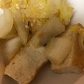 H♡S's cooksnap of when they made 白菜と厚揚のコックリ煮込み.