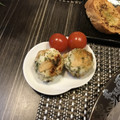 ♡ひな祭り♡'s cooksnap of when they made ✽おせちリメイク✽はんぺん数の子だんご.