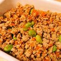 あーき。's cooksnap of when they made 作り置き、人参と挽肉の甘味噌そぼろ。.