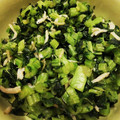 tommy265's cooksnap of when they made 大根葉としらすのごま油炒め ご飯が進む.