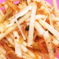 ＊にょにょん＊'s cooksnap of when they made ☆とっても簡単！大根キムチサラダ☆.