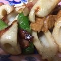 クックBKY9C5☆'s cooksnap of when they made ベーコンちくわアスパラ★バター醤油炒め★.