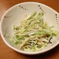 クリームドーナツ's cooksnap of when they made キャベツとカニカマの塩昆布サラダ☆.