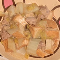 ゆかぴんちゃん★'s cooksnap of when they made 鶏モモ肉と白菜の中華炒め.