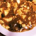 yuiheisan's cooksnap of when they made カレーをリメイク♪♪簡単麻婆豆腐♪♪.