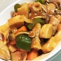 クック6TCMZU☆'s cooksnap of when they made 超簡単★節約☆豚薄切り肉ボールで酢豚風.