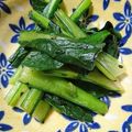 みゆりーた＊'s cooksnap of when they made ✿副菜 作り置き小松菜のナムル✿.