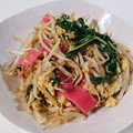 ねここfm's cooksnap of when they made パパッと一人ごはん、水菜と豚肉の卵とじ.