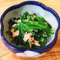 mikko6's cooksnap of when they made ほうれん草とツナのサラダ♪.
