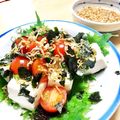 マダムスカーレット's cooksnap of when they made 豆腐と揚げじゃこのサラダ.