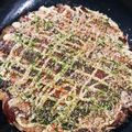 ひゃんむぎ's cooksnap of when they made 中力粉でもちふわ♪キャベツ満腹お好み焼き.