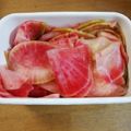 かんはるん's cooksnap of when they made 【京都丹波】聖護院だいこんのあちゃらづけ.