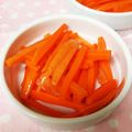 あ～ちゃんさ～ちゃん's cooksnap of when they made 人参とドレッシングでちょうど良いおかず！.