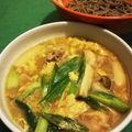 峰みいら's cooksnap of when they made 鶏と小松菜の味噌つけそば.